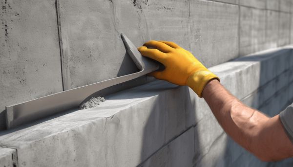 Une arase bien faite : clé pour un mur durable et de niveau