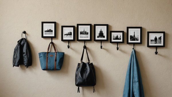 Améliorez votre espace avec crochet mural et ses crochets stylés